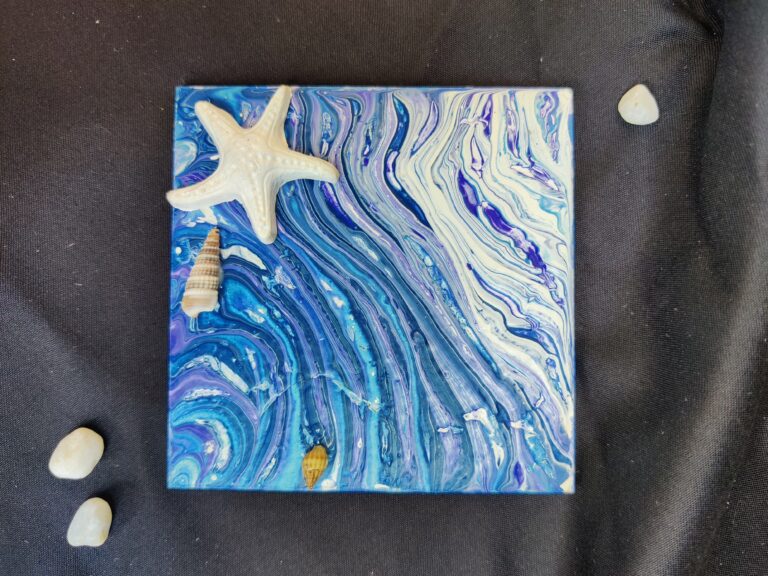 Our Liquid Motion pieces capture the magic of fluid art frozen in time. With vibrant swirls, dreamy blends, and soothing patterns, each creation feels alive—adding depth, energy, and a touch of wonder to any space. Perfect as décor or a unique gift that never goes unnoticed.